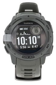 Garmin Instinct 45mm GPS Solar Smartwatch with graphite band